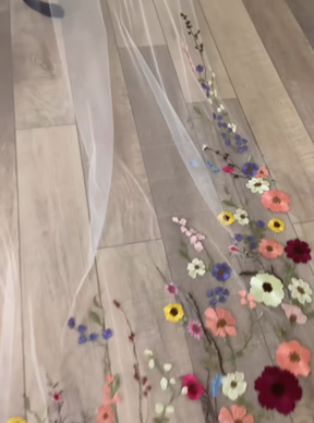 Dentelle Brodée Multicolore - Wyatt