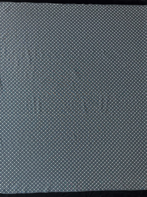 Dentelle à treillis brodée ivoire - Quadira