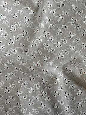 Broderie Anglaise Ivoire - Liège