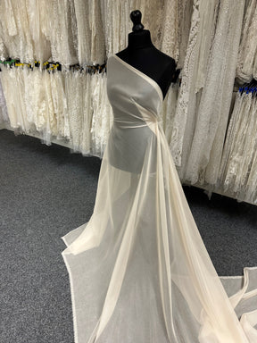 Mousseline de Polyester Champagne - Honesty