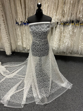 Dentelle Raschel ivoire - Senorita 