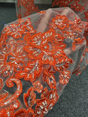 Dentelle orange - Victoria.