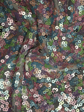 Tulle à paillettes multicolores - Phoebe (CF)