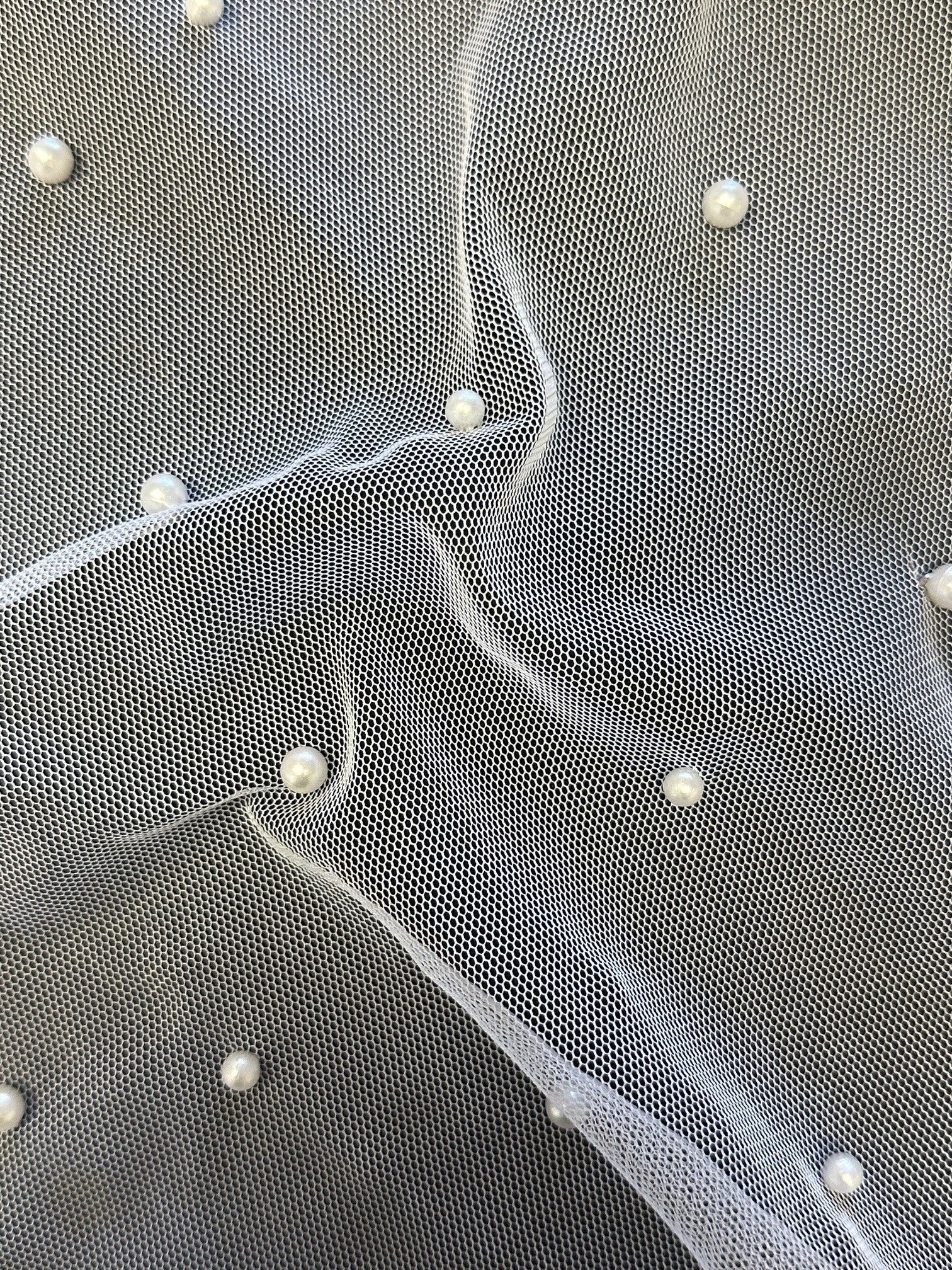 Tulle perle ivoire - Chrysalide