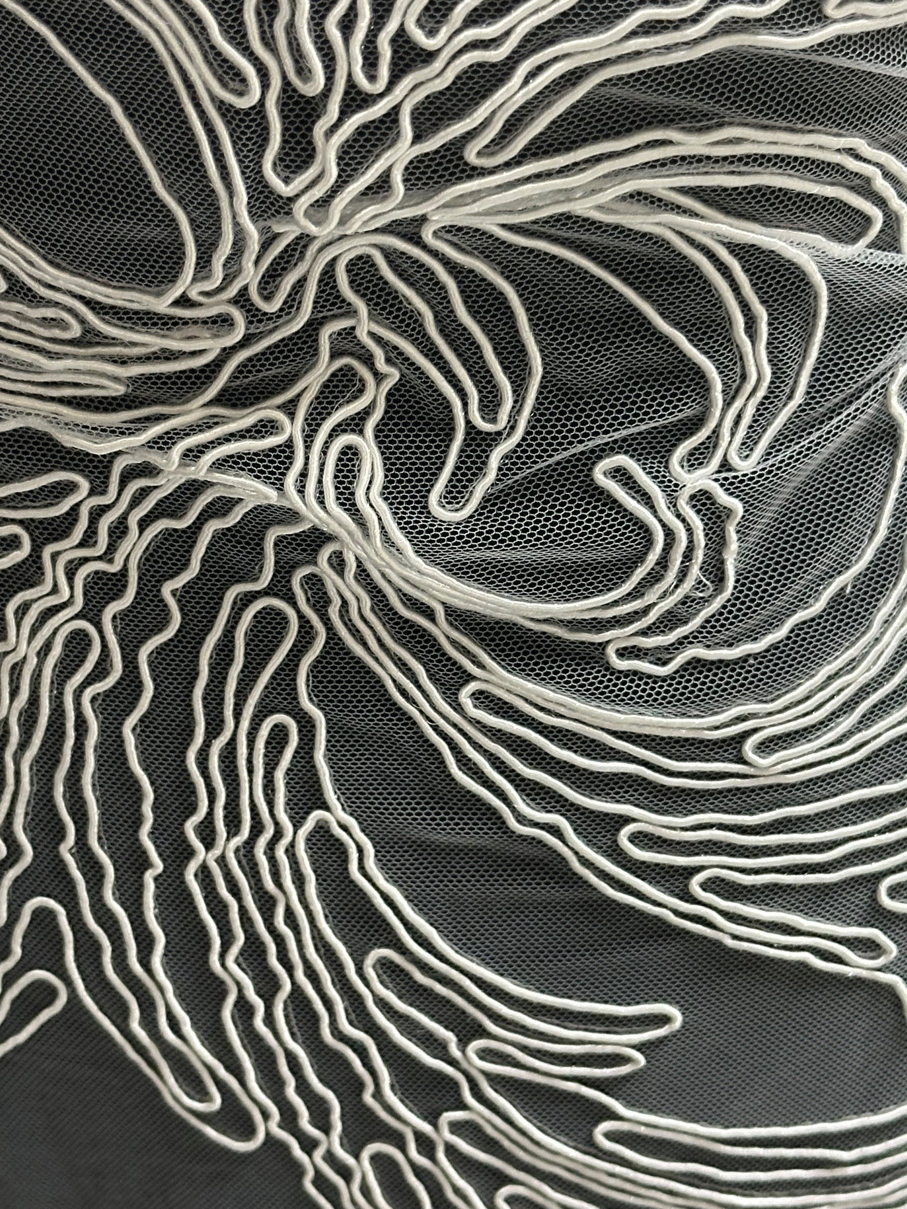 Dentelle cordée ivoire - Milani