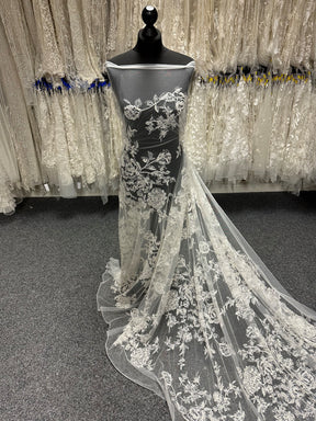 Ivory Beaded Lace - Rikke