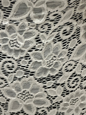 Dentelle extensible ivoire - Lucy (CF)