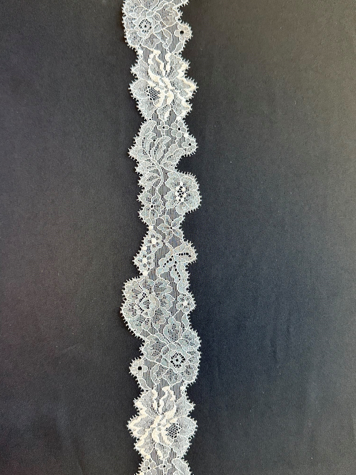 Dentelle Raschel délicate ivoire - Sterling