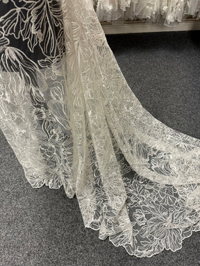 Dentelle Brodée Ivoire - Cosette