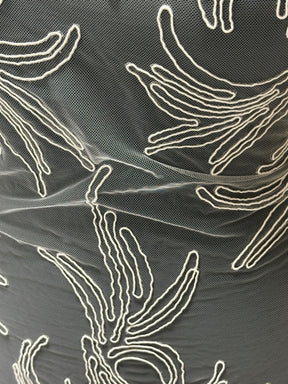 Dentelle cordée champagne - Milani