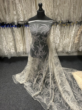 Dentelle cordée champagne - Milani