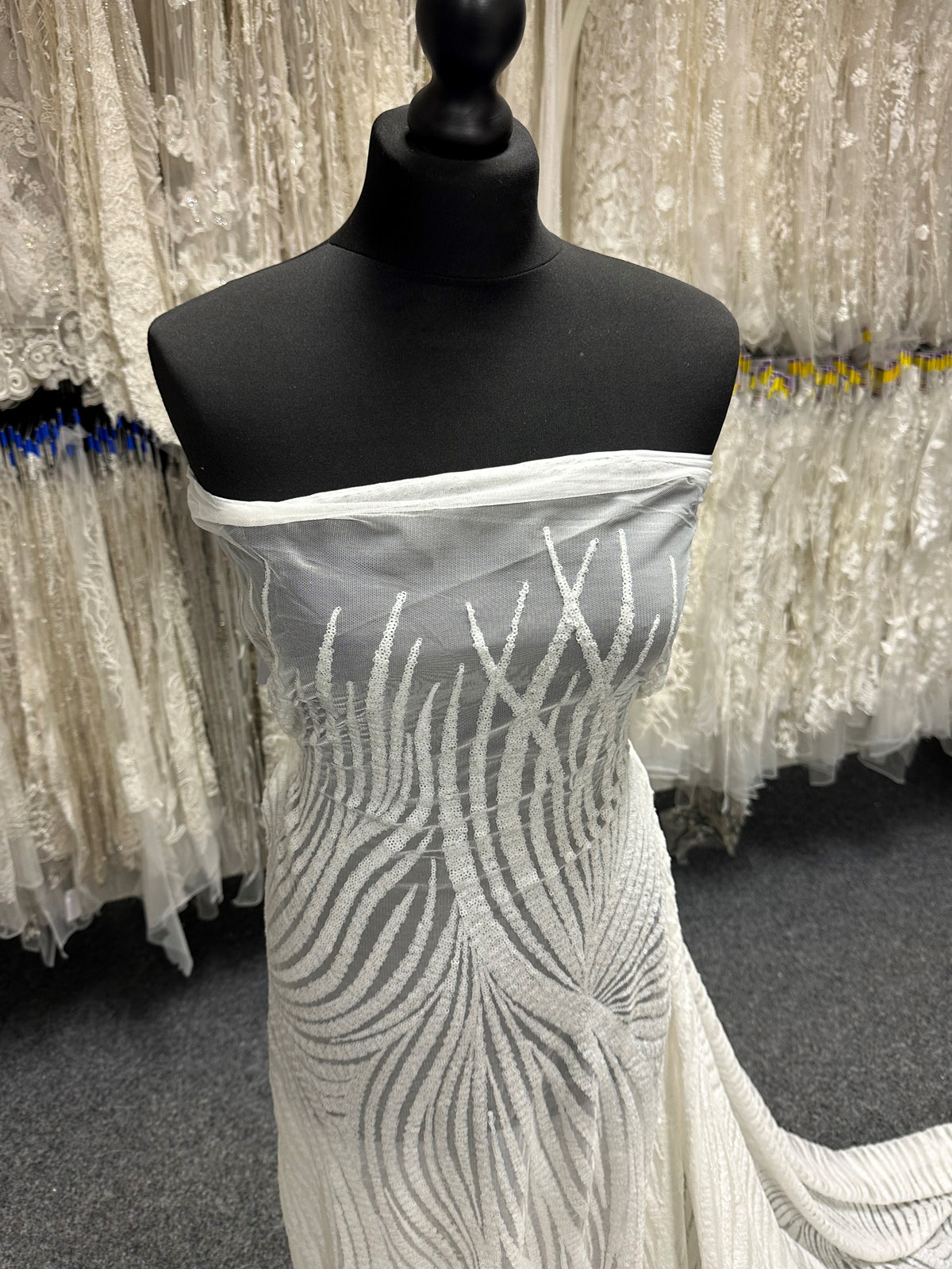 Tricot noir à paillettes - Glitz