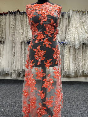 Dentelle orange - Victoria.