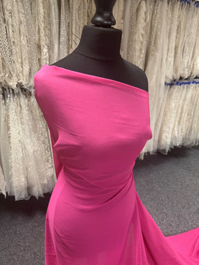 Mousseline de polyester magenta - Benevolence