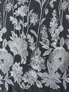 Dentelle brodée ivoire - Genby