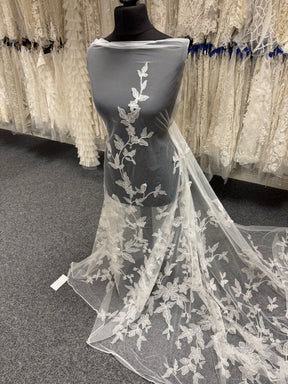 Ivory Sequin Lace - EB3040