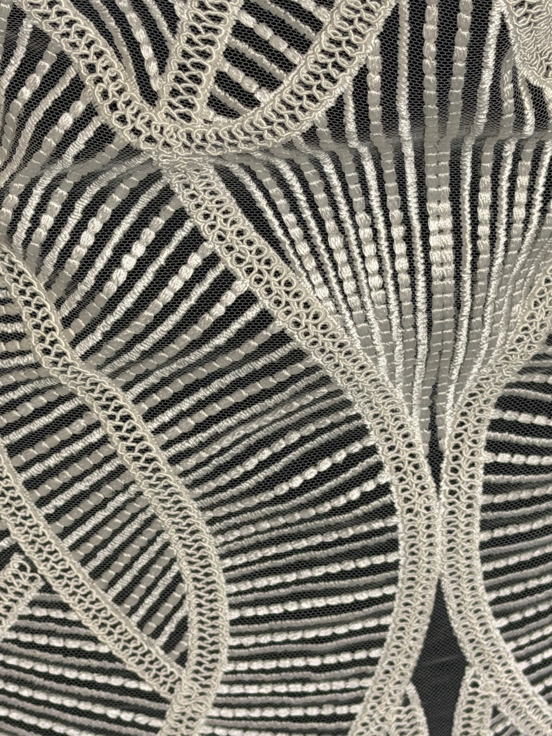 Ivory Embroidery Lace - EB5038