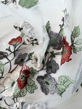 Dentelle ivoire, raisin et vin - EB5055