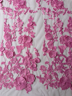Dentelle 3D rose – Meghan