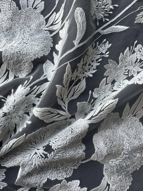 Dentelle brodée ivoire - Genby