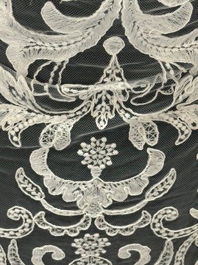 Dentelle cordée ivoire – Marika