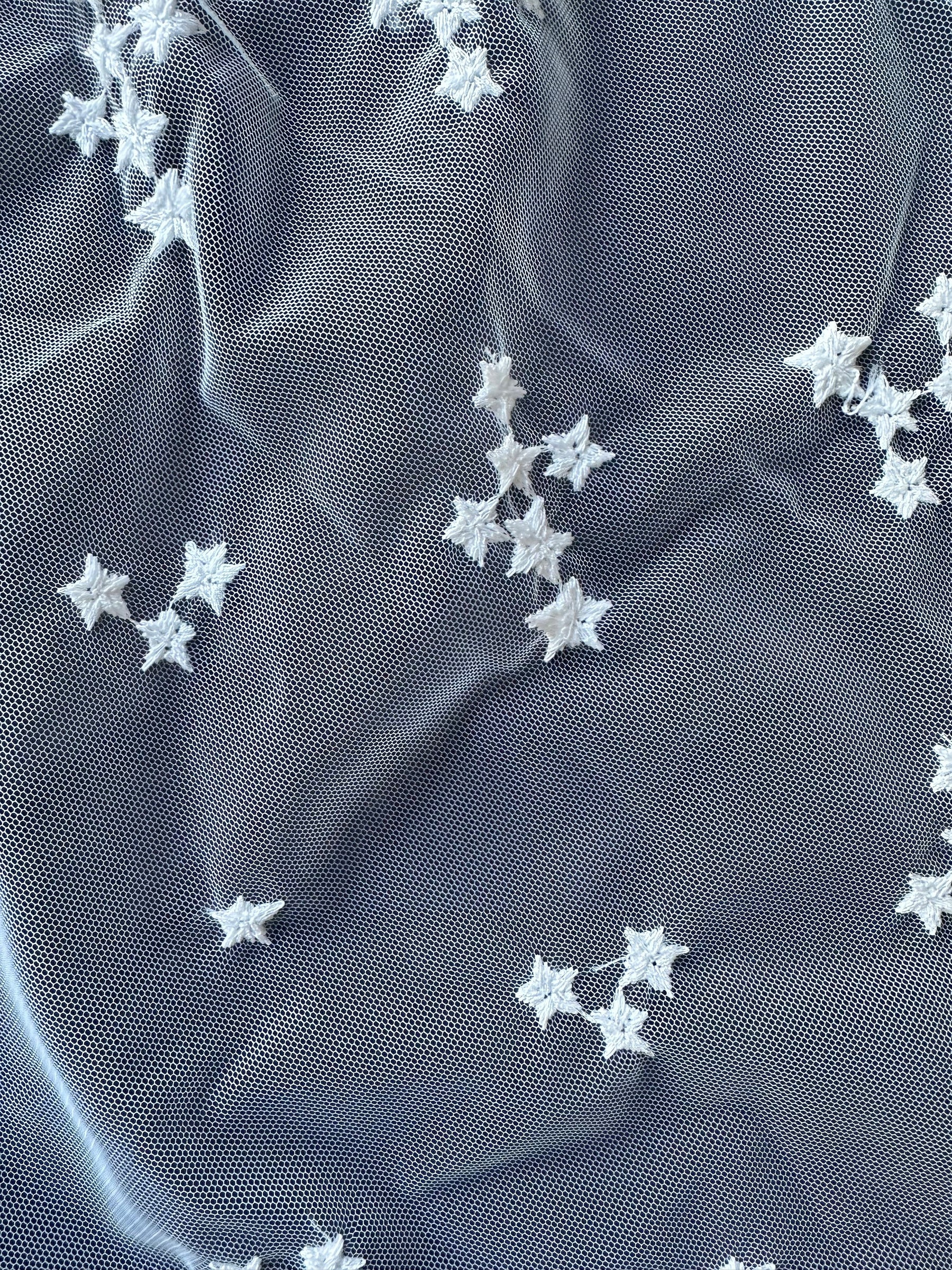 Dentelle brodée ivoire – EU5005