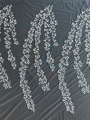 Dentelle brodée ivoire – EB5007