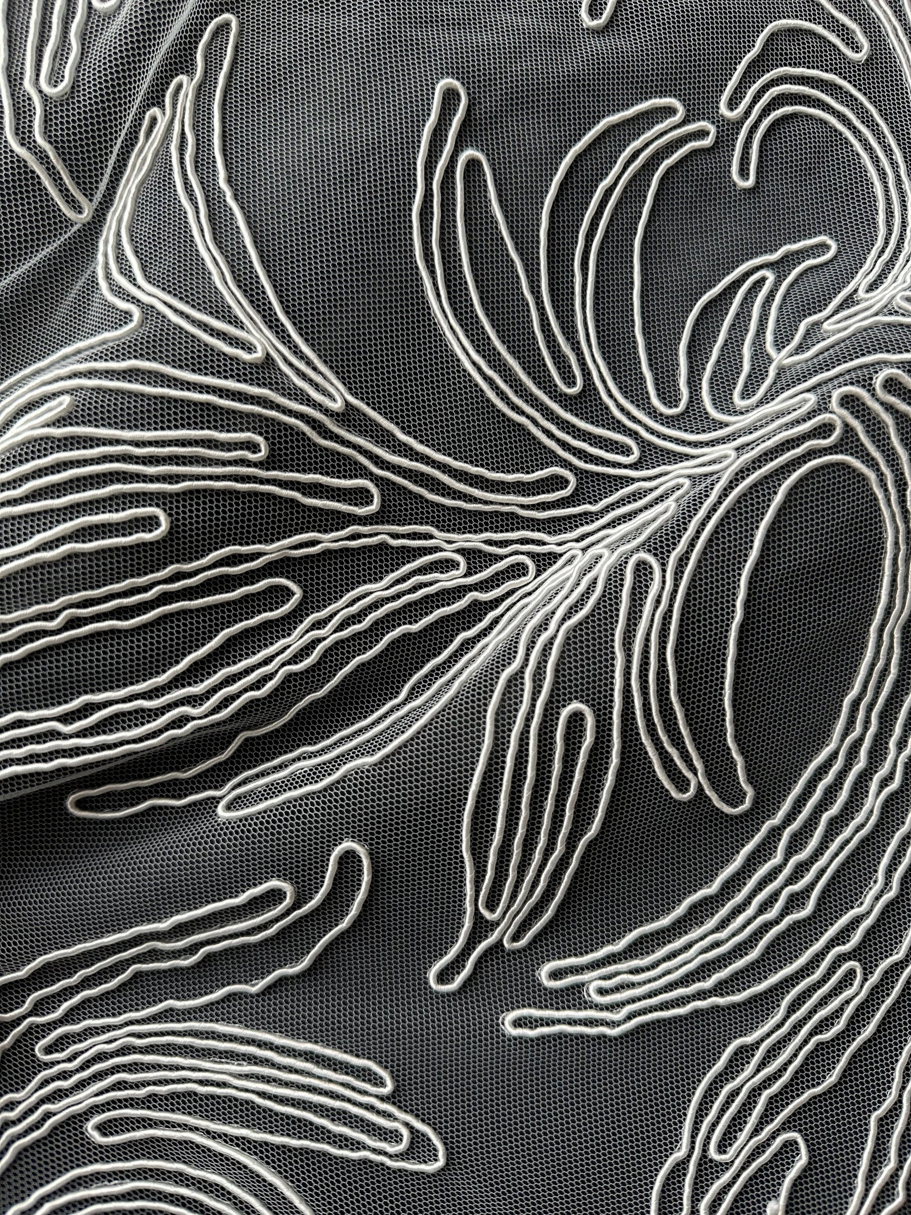 Dentelle cordée ivoire - Milani