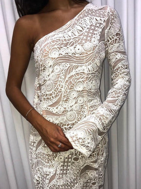 Dentelle brodée ivoire à prix réduit - Gianna