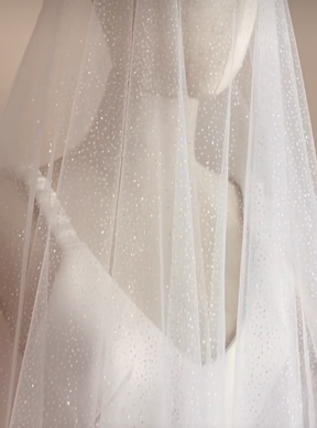 Tulle Pailleté Ivoire – Enmity