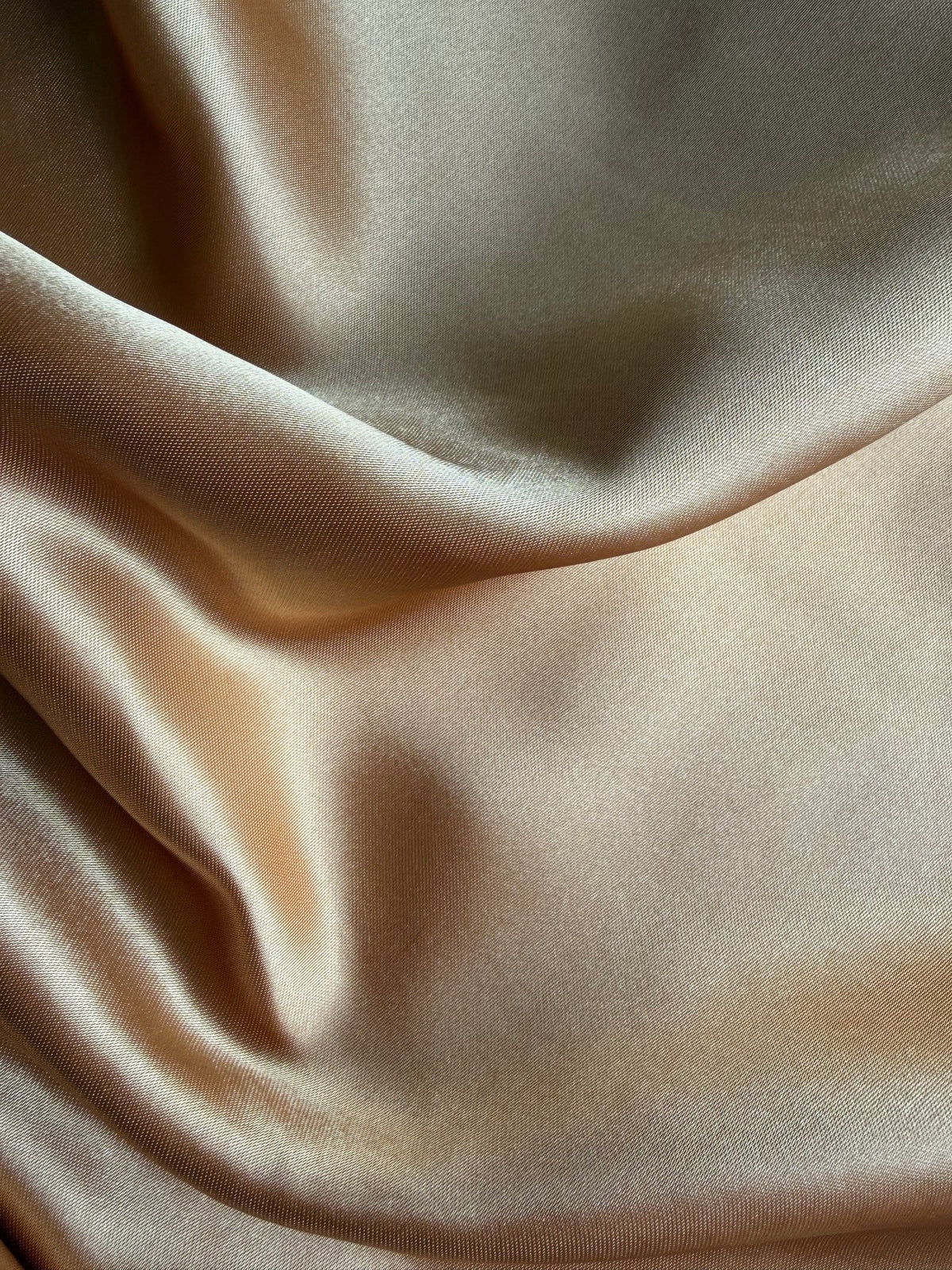 Satin de polyester doré - Flamenco (CF)