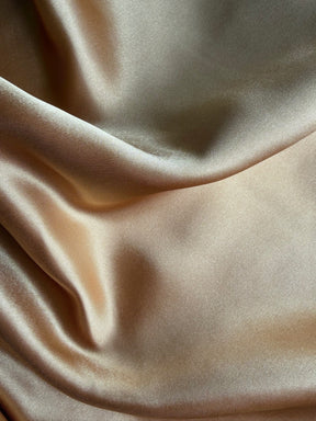 Satin de polyester doré - Flamenco (CF)