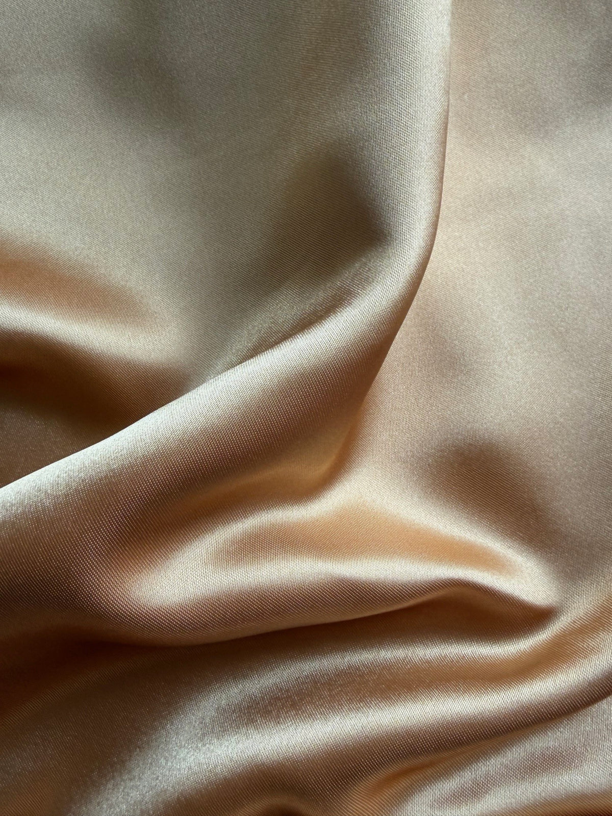 Satin de polyester doré - Flamenco (CF)
