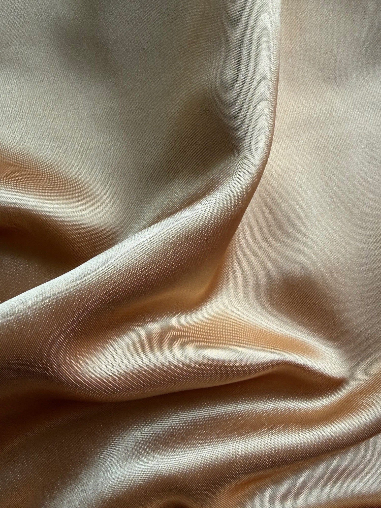 Satin de polyester doré - Flamenco (CF)