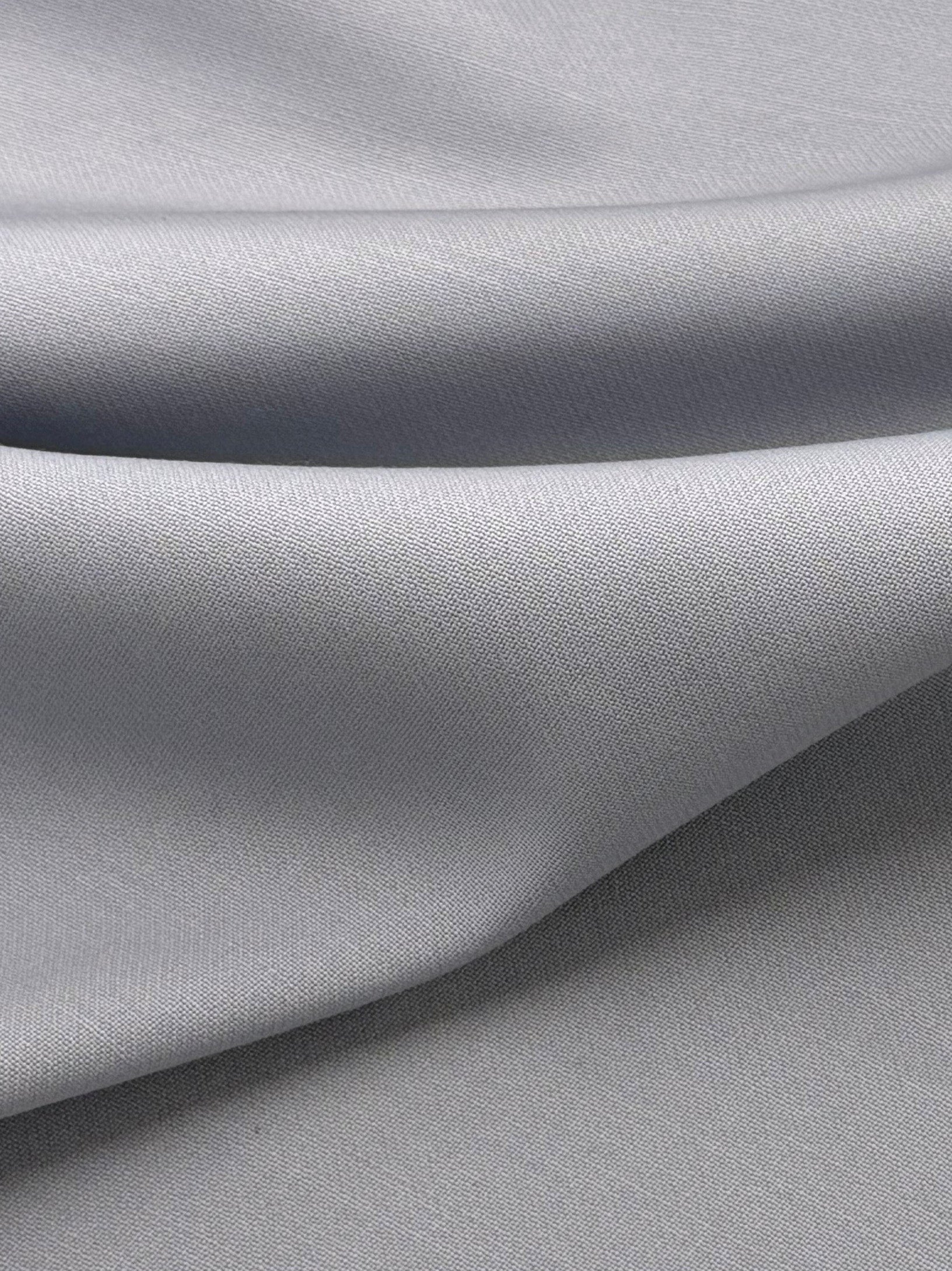 Crêpe de laine italien stretch gris - PH4002