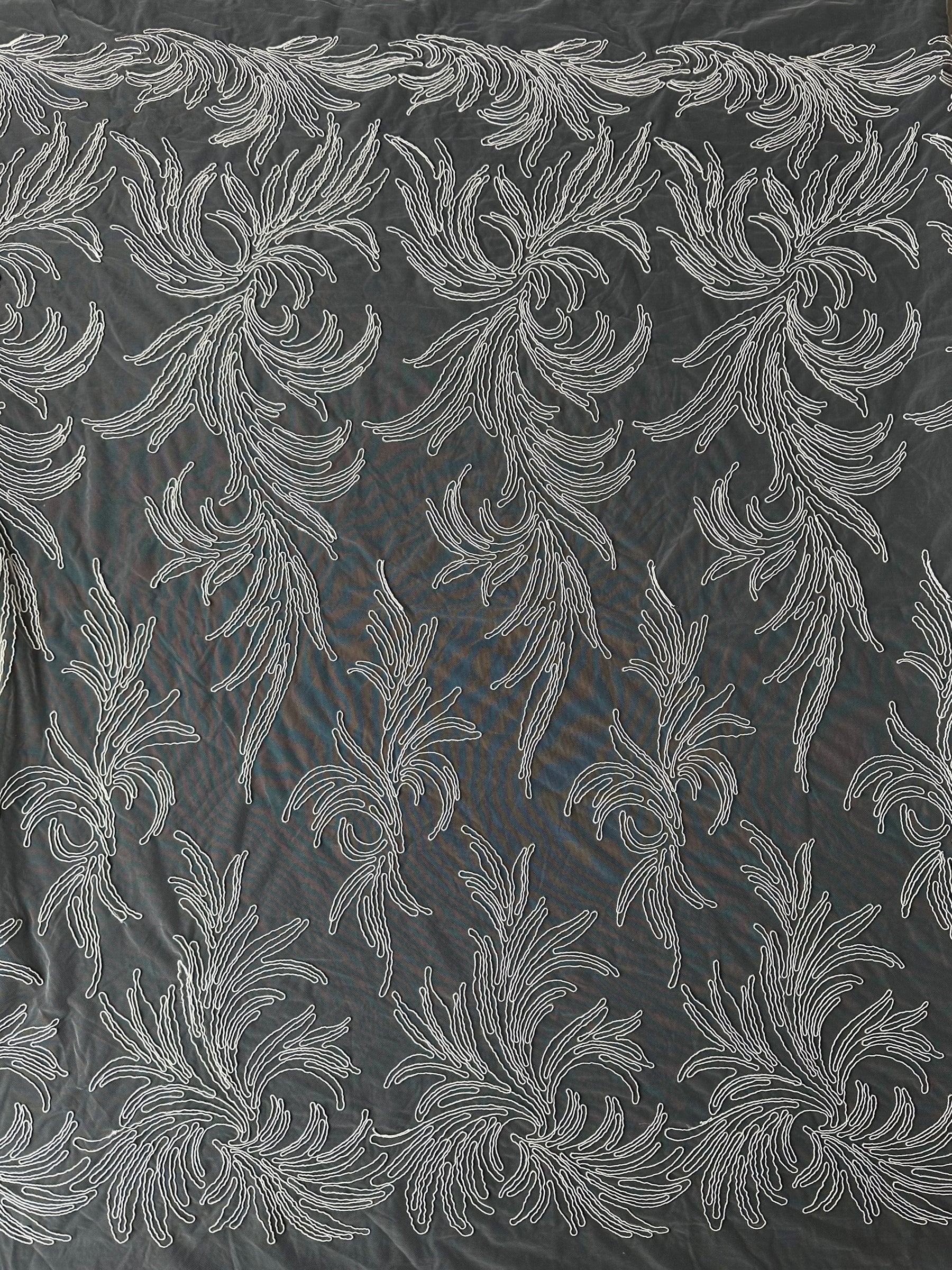 Dentelle cordée ivoire - Milani