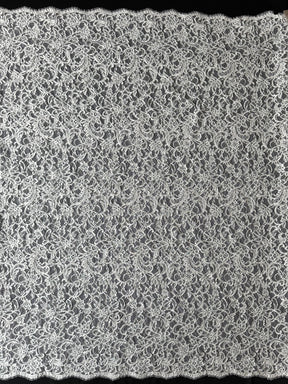 Dentelle à sequins ivoire - EB3032