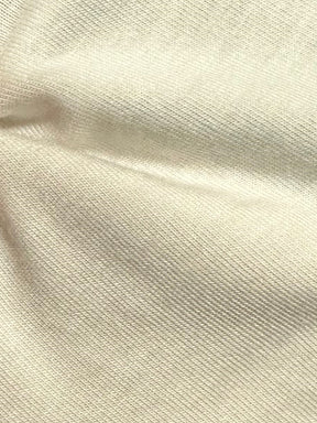 Ivory Stretch Viscose Jersey - Margin