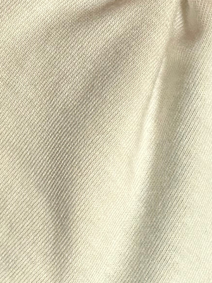 Ivory Stretch Viscose Jersey - Margin