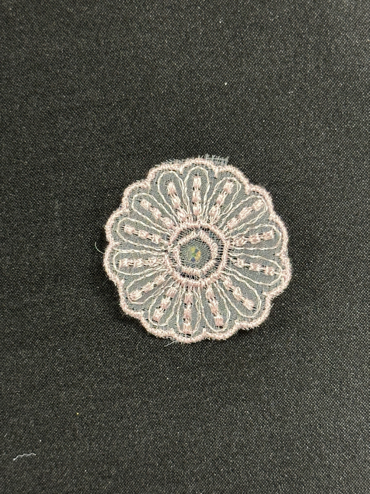 Applique en dentelle irisée dorée - Aladdin (CF AP 34295)