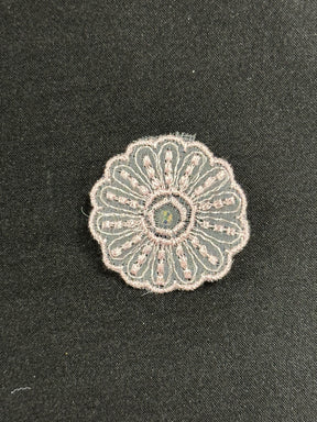 Applique en dentelle irisée dorée - Aladdin (CF AP 34295)