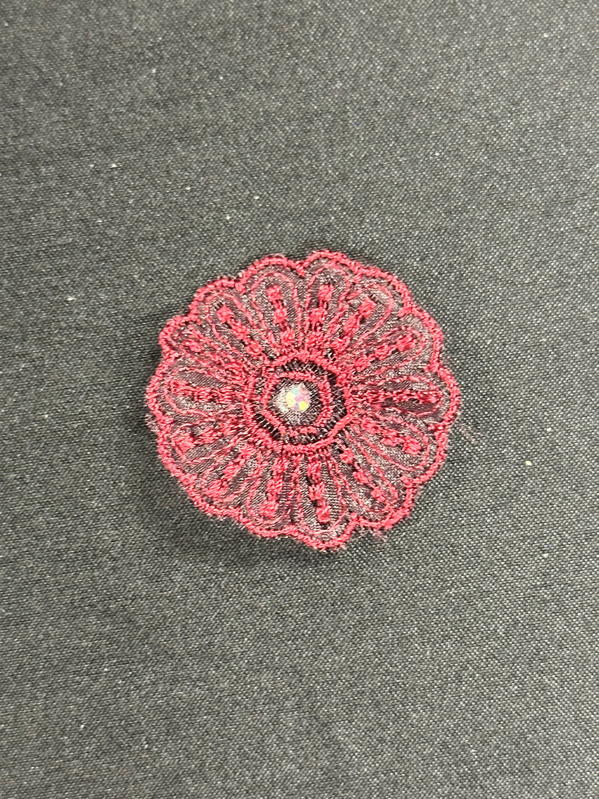 Applique en dentelle irisée dorée - Aladdin (CF AP 34295)