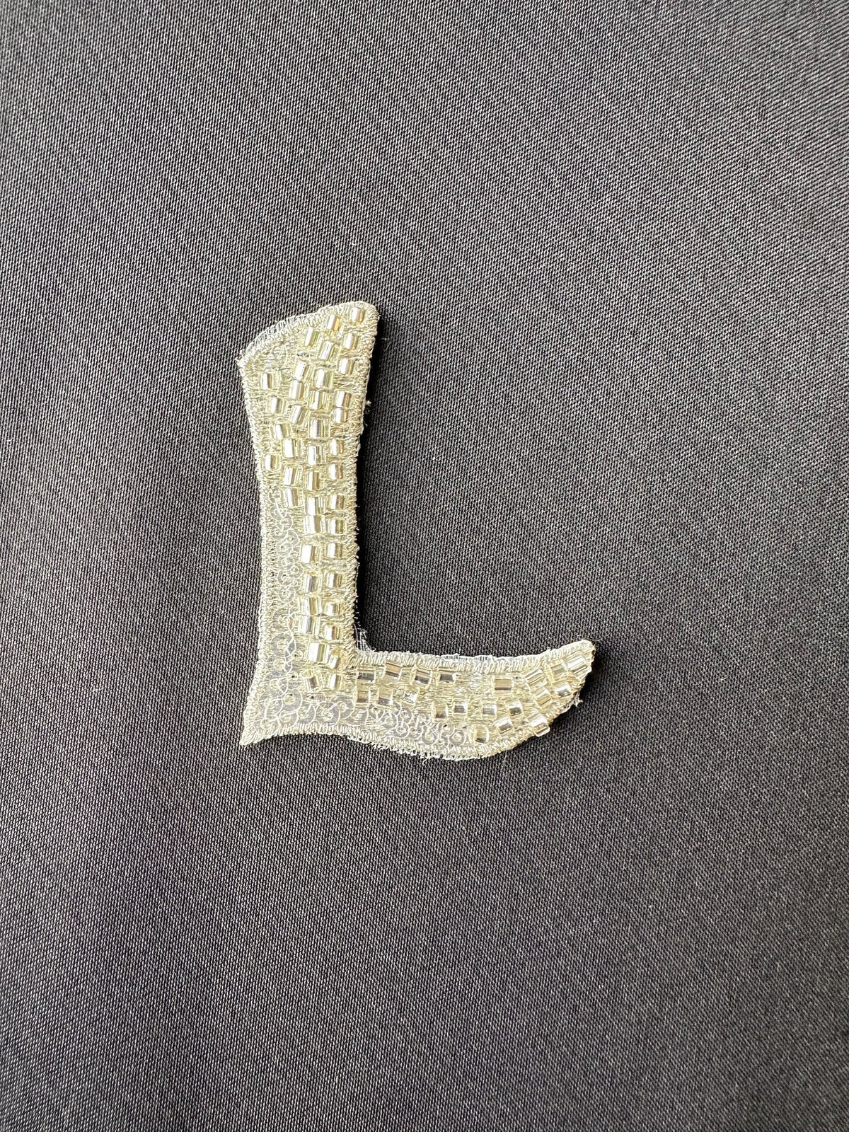 Beaded Letter L