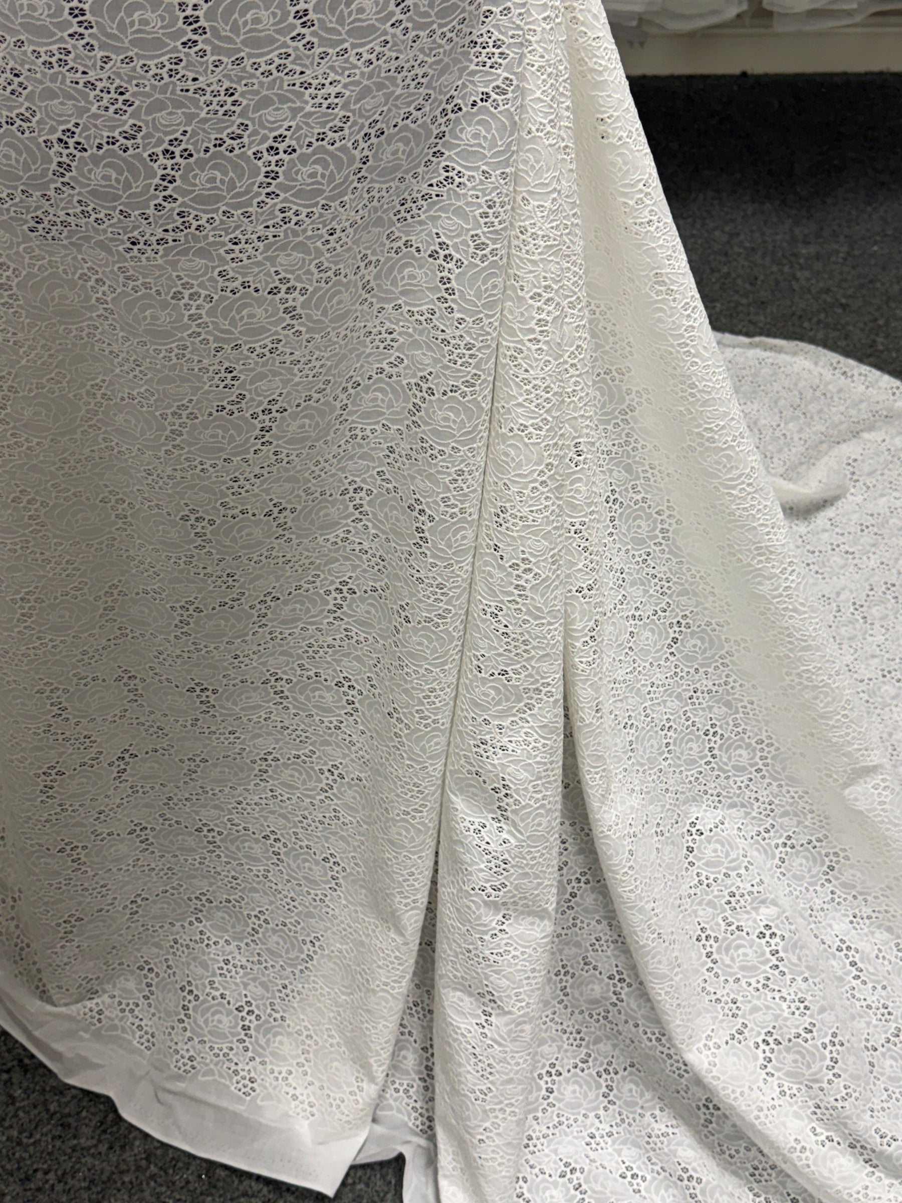 Coton brodé blanc - EB6001
