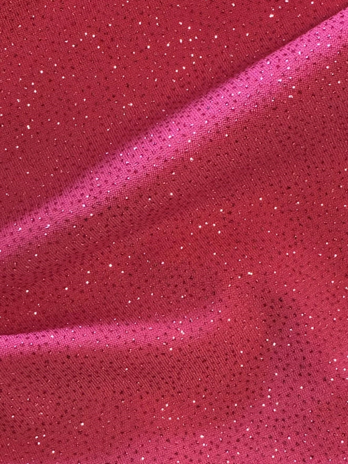 Tissu jersey pailleté rose clair - Dazzle