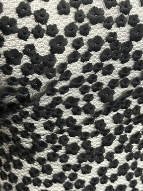 Dentelle à fleurs brodée noire - Madcap