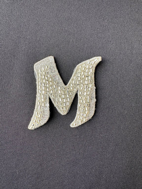 Beaded Letter M
