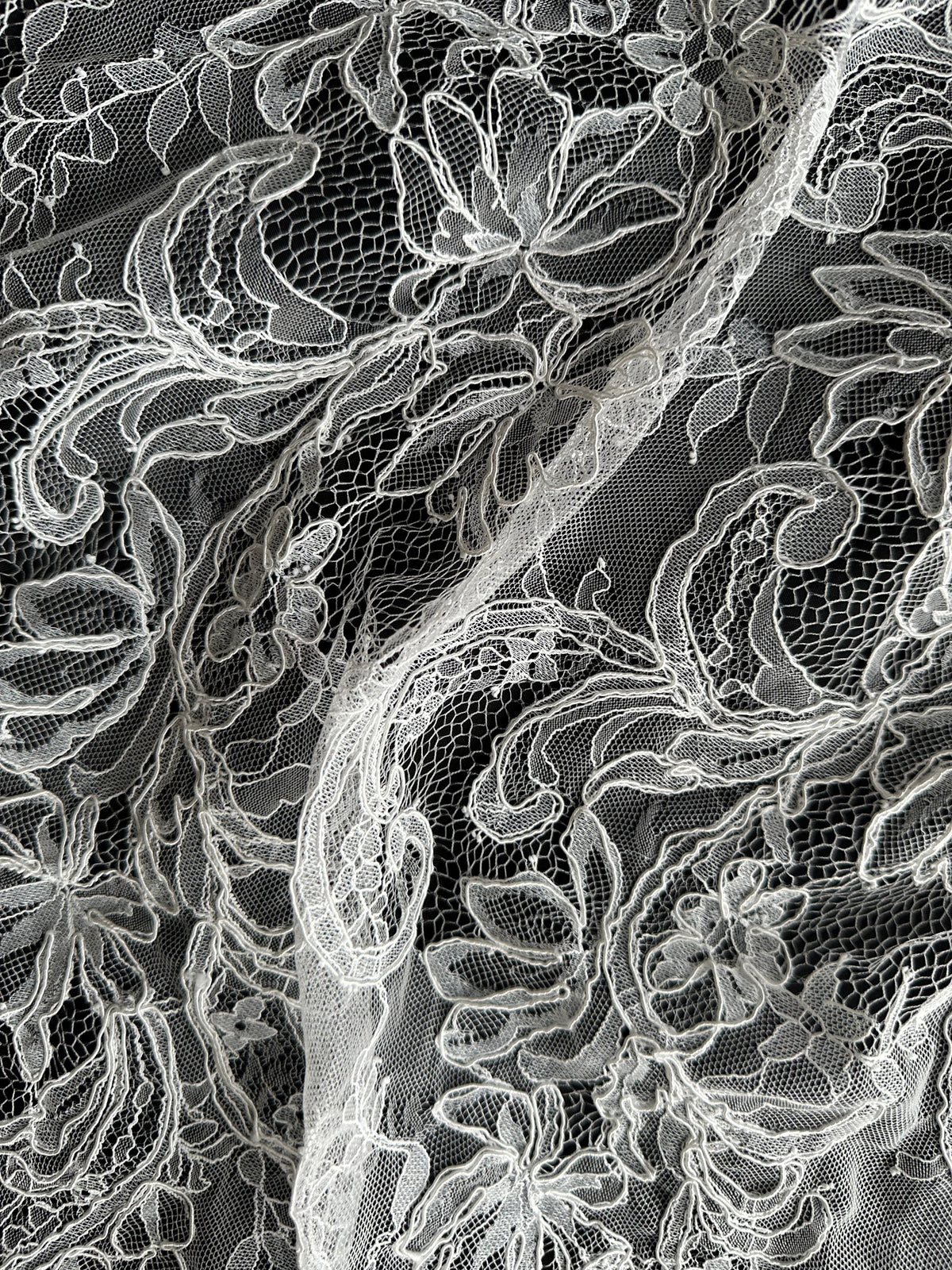 Dentelle cordée ivoire – Mercer