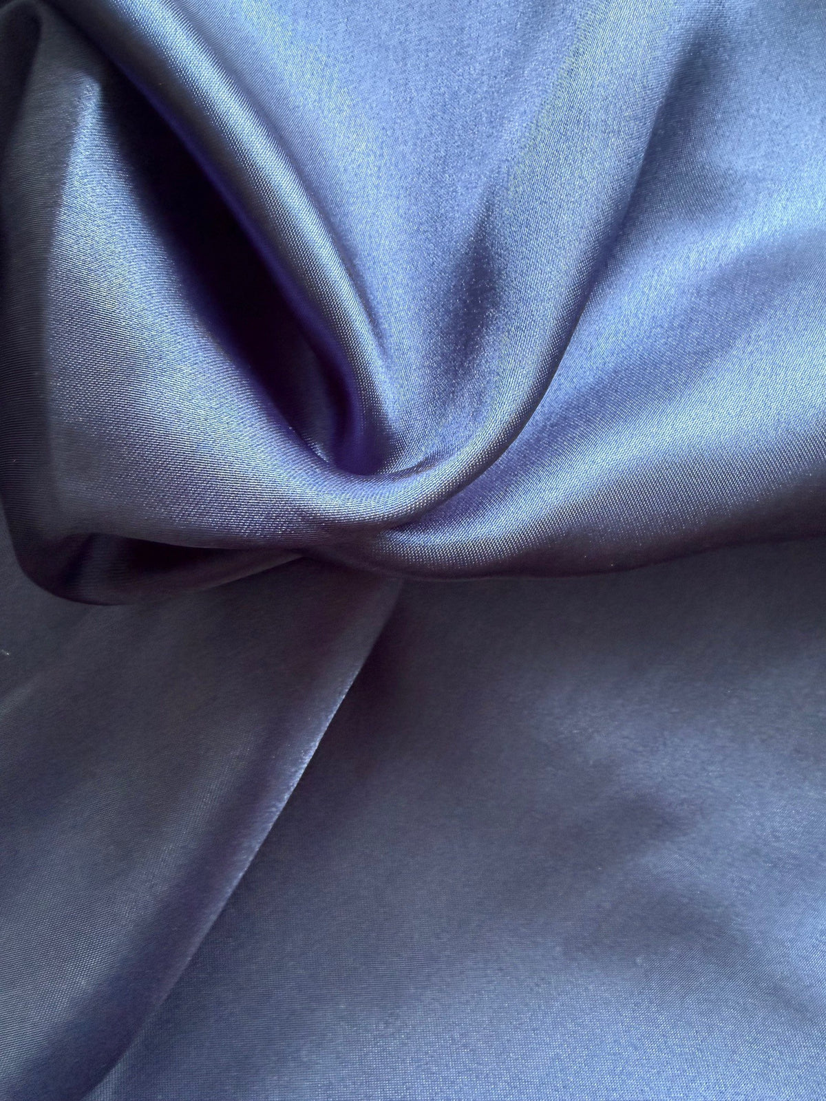Satin de polyester marine - Flamenco (CF)