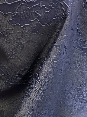 Jacquard cloqué marine - Résultat